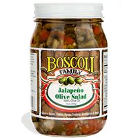 Boscoli Jalapeno Olive Salad 32 oz