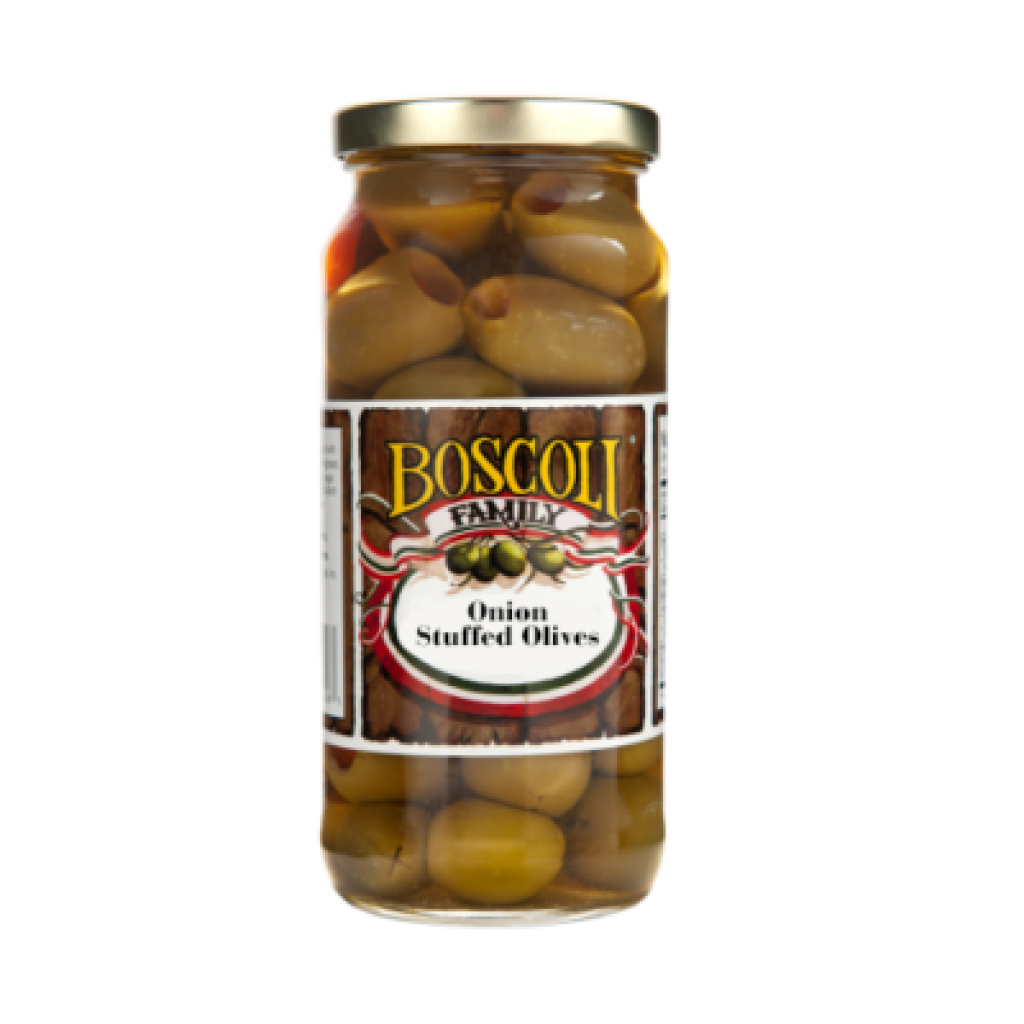 Boscoli - Onion Stuffed Olives 16 oz.