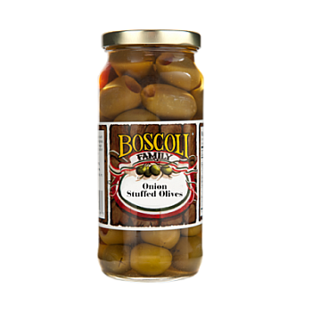 Boscoli - Onion Stuffed Olives 16 oz.