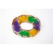 Cartozzo's Almond Wedding Cake King Cake