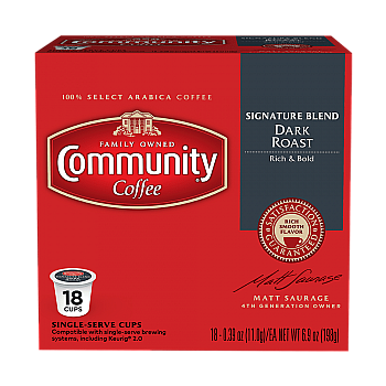 COMMUNITY Single Serve Dark Roast