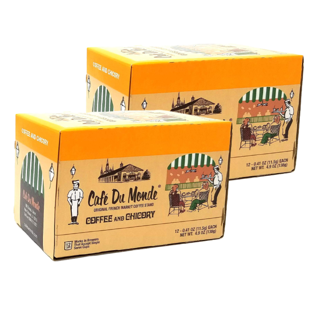Cafe du Monde Coffee and Chicory 24 Single Serve K Cups 412727879706