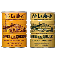 Cafe Du Monde Coffee and Chicory and Decaf Blend Bundle