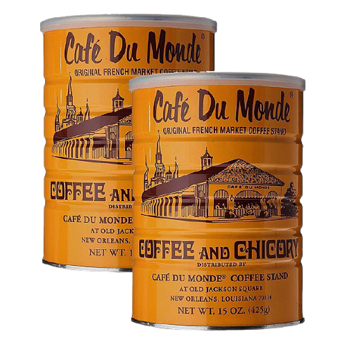 Cafe Du Monde Coffee with Chicory, 15-Ounce (Pack of 2) - 604725402172
