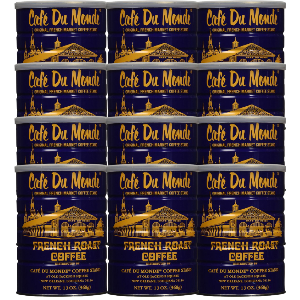 Cafe Du Monde French Roast Coffee 12 Pack 710051487971