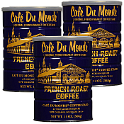 Cafe Du Monde French Roast Coffee 13 oz - 3 Pack
