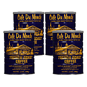 Cafe Du Monde French Roast Coffee 13 oz - 4 Pack