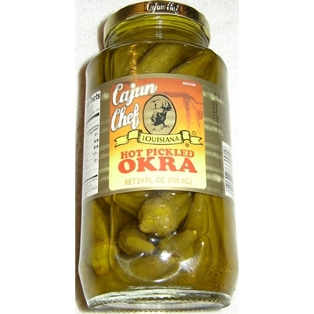 Cajun Chef Hot Pickled Okra