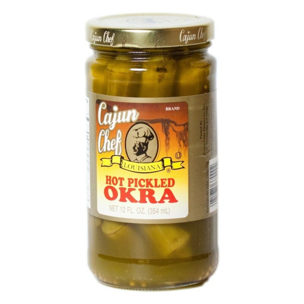 Cajun Chef Hot Pickled Okra