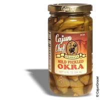 Cajun Chef Mild Pickled Okra 12 oz