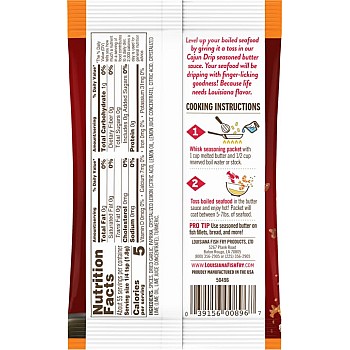 Cajun Drip Chili Crush Packet