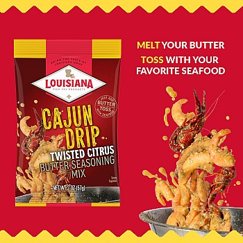 Louisiana Fish Fry Cajun Drip Twisted Citrus