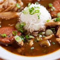 Cajun Grocer Premium Chicken & Andouille Gumbo (More Protein) 2 lb