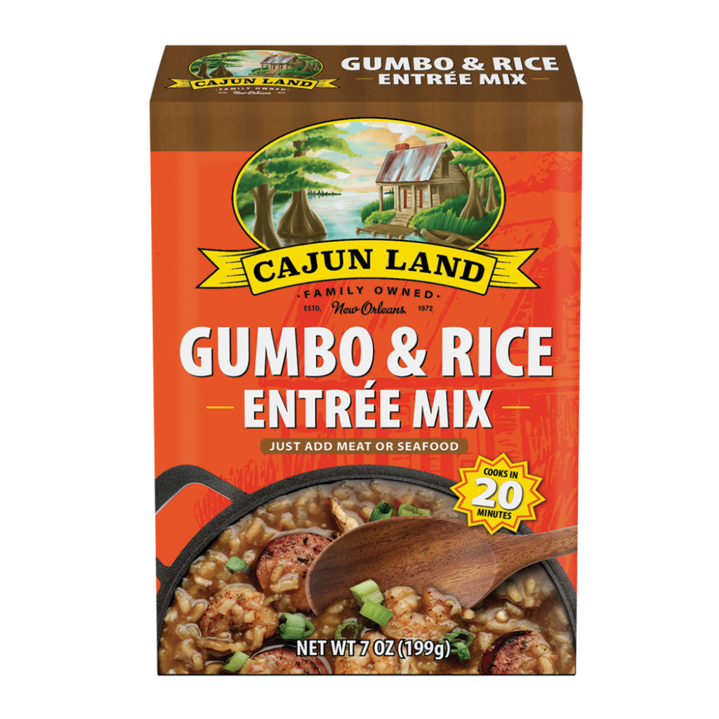 Cajun Land Gumbo & Rice Mix