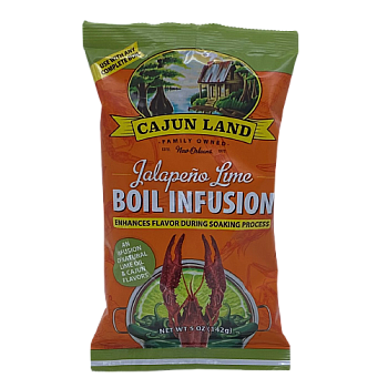 Cajun Land Jalapeño Lime Boil Infusion 5 oz