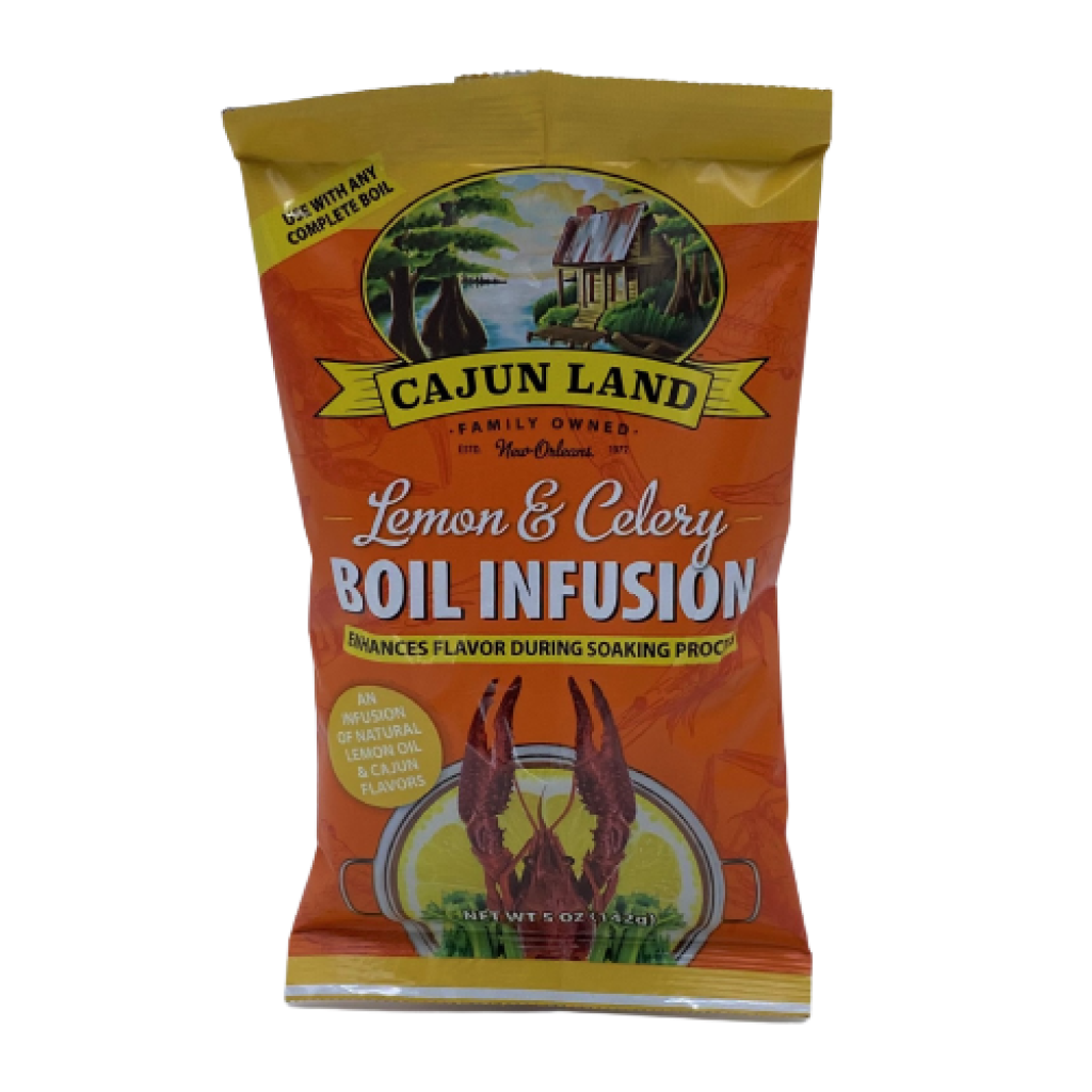 Cajun Land Lemon & Celery Boil Infusion 5 oz - 080617040071