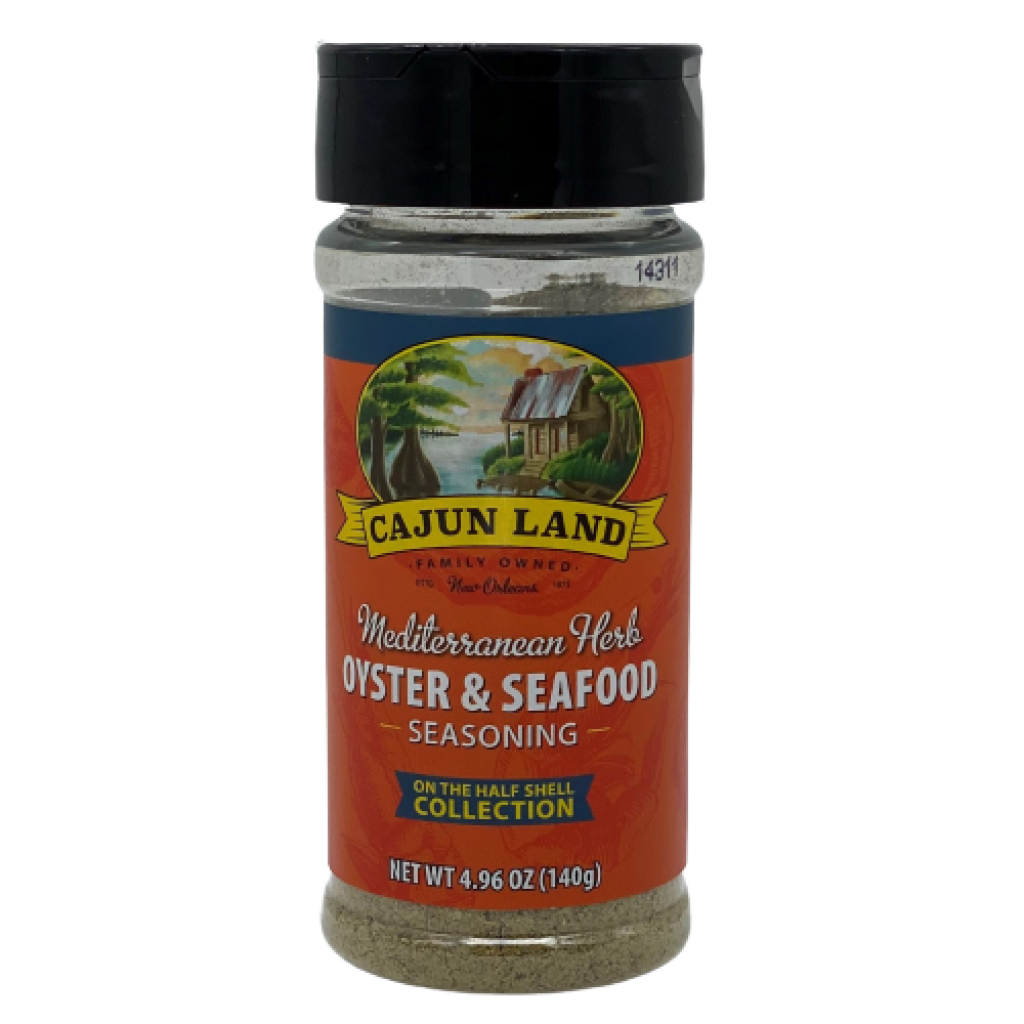 Cajun Land Mediterranean Oyster & Seafood Seasoning
