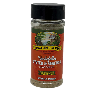 Cajun Land Rockefeller Oyster & Seafood Seasoning 4.8 oz