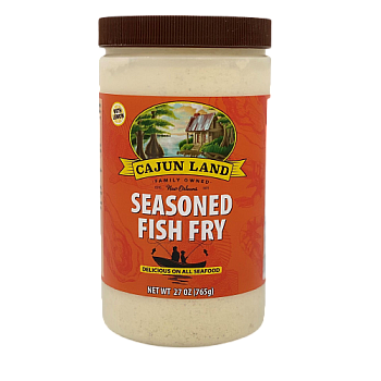 Cajun Land Seasoned Fish Fry 27 oz