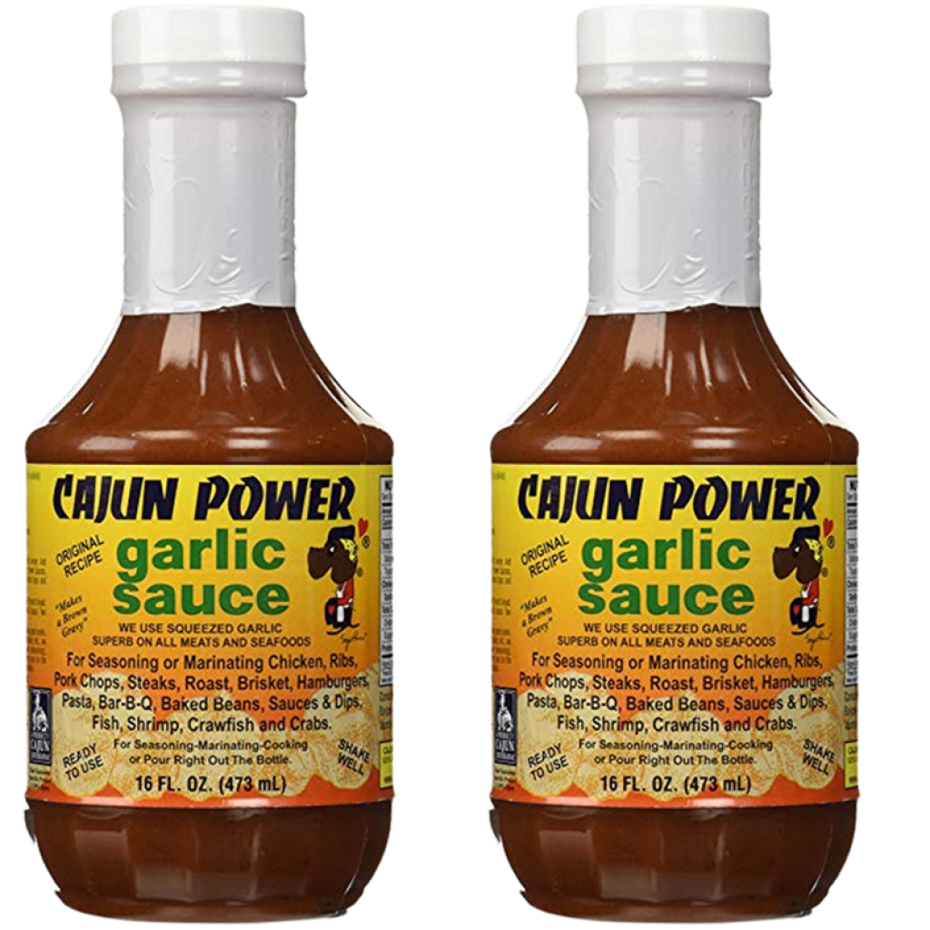 Cajun Power Garlic Sauce 16 oz Pack of 2