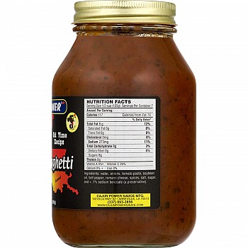 Cajun Power Cajun Spaghetti Sauce