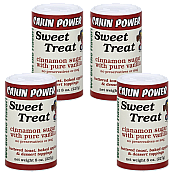 Cajun Power Sweet Treat Cinnamon Sugar with Pure Vanilla 8 oz Pack of 4