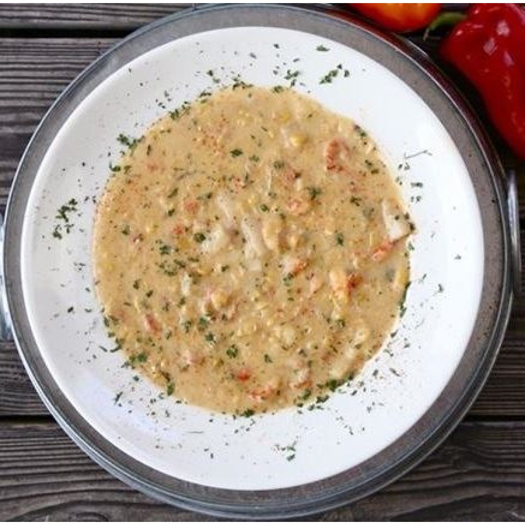 Cajun Express Crawfish, Corn & Potato Soup