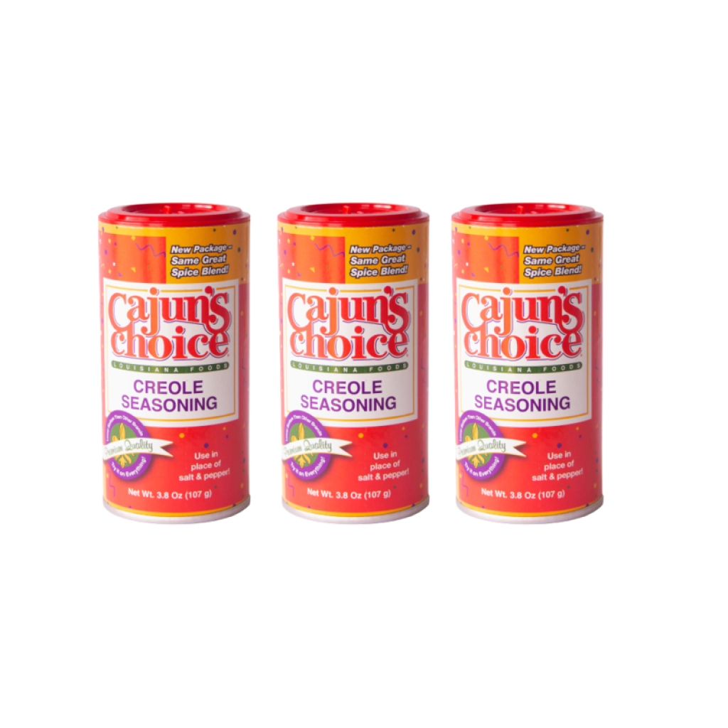 Cajun's Choice Creole Seasoning 3.8 Oz - Pack of 3