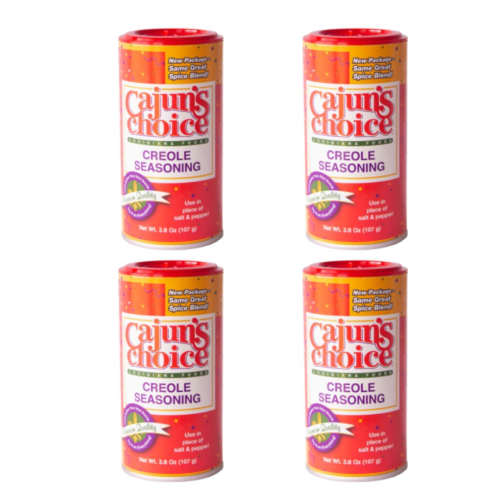 Cajun's Choice Creole Seasoning 3.8 Oz - Pack of 4