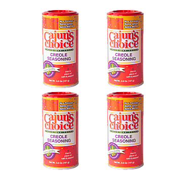 Cajun's Choice Creole Seasoning 3.8 Oz - Pack of 4