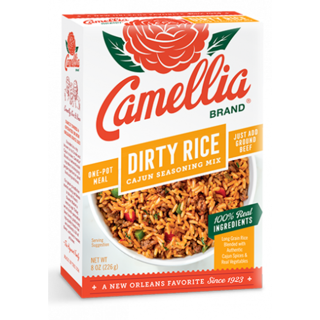Camellia Dirty Rice Cajun Seasoning Mix 8 oz - 071054420045