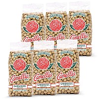 Camellia Garbanzo Beans Chickpeas 1 lb - 6 Pack