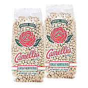 Camellia Brand Dry Great Northern Beans 1lb - 2 pack