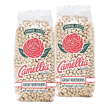 Camellia Brand Dry Great Northern Beans 1lb - 2 pack