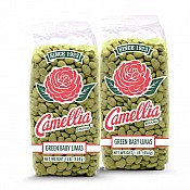 Camellia Green Baby Lima Beans 1 lb - 2 Pack