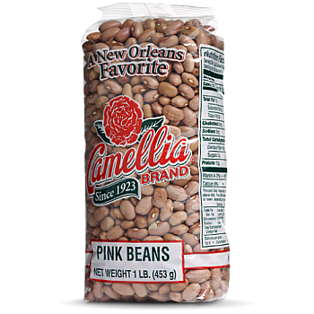 Camellia Pink Beans 1 lb - 6 Pack