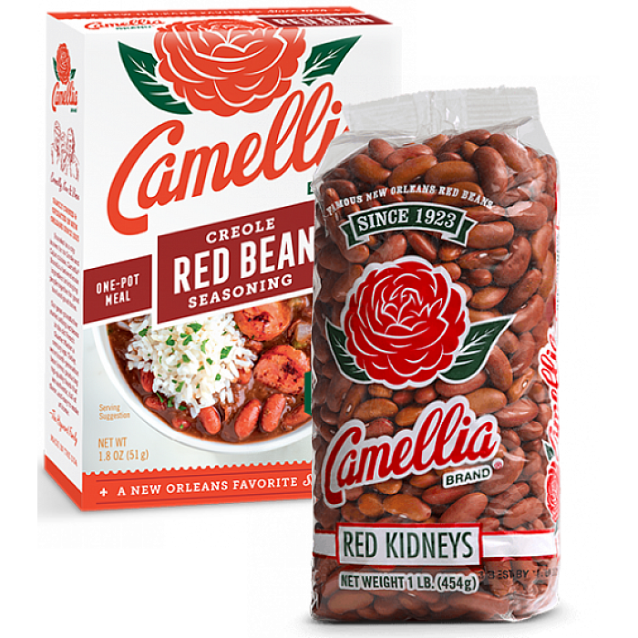 Camellia Red Kidney Beans & Red Bean Seasoning Kit - 071054429116