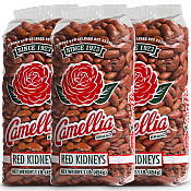 Camellia Brand Dry Red Kidney Beans 1lb - 3 pack