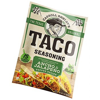 Carroll Shelby's Ancho & Jalapeño Taco Seasoning