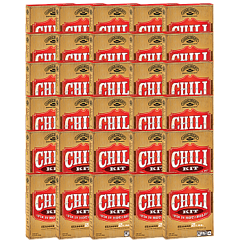 Carroll Shelby's Original Texas Chili 3.65 oz Pack of 30