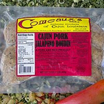 Comeaux's Pork & Jalapeno Boudin 16 oz