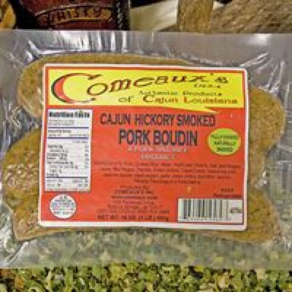 Comeaux's Smoked Pork Boudin