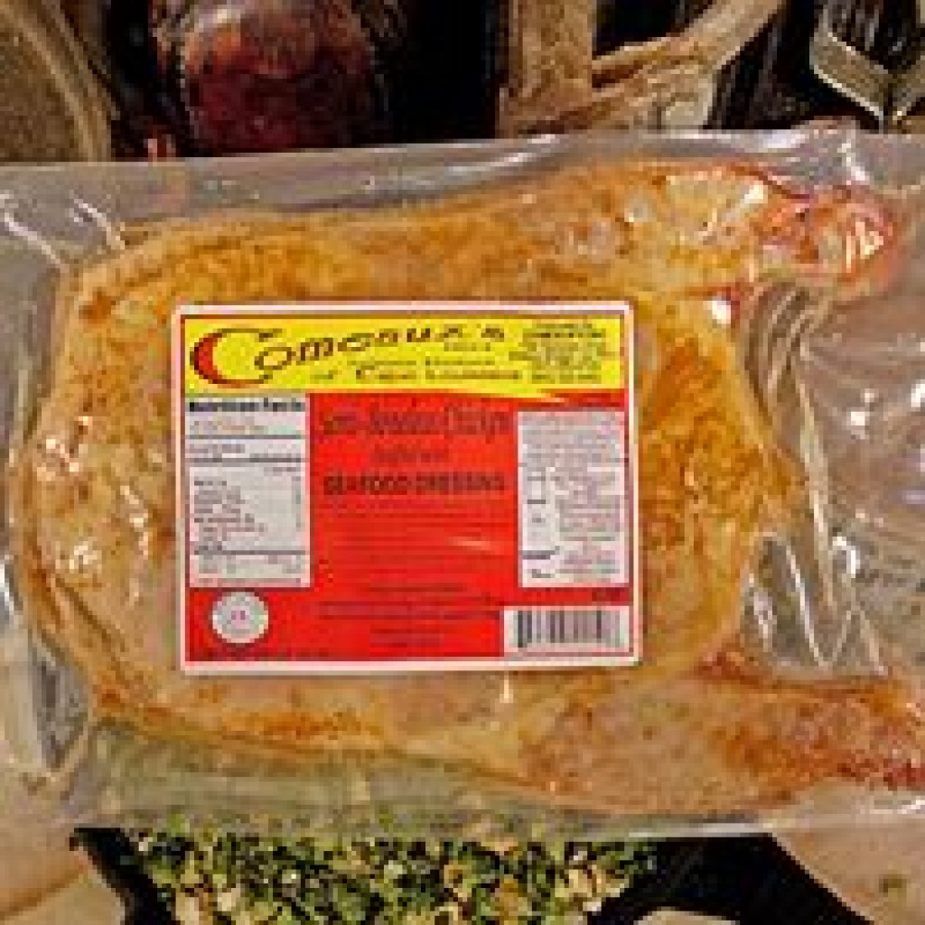Comeaux's Stuffed Chicken w/ Seafood