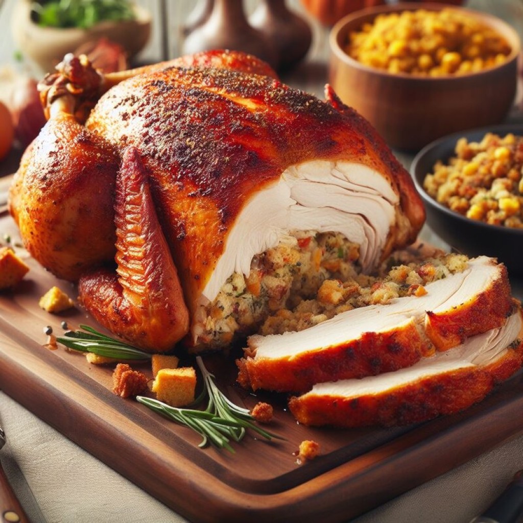 Premium Turducken with Cornbread Stuffing