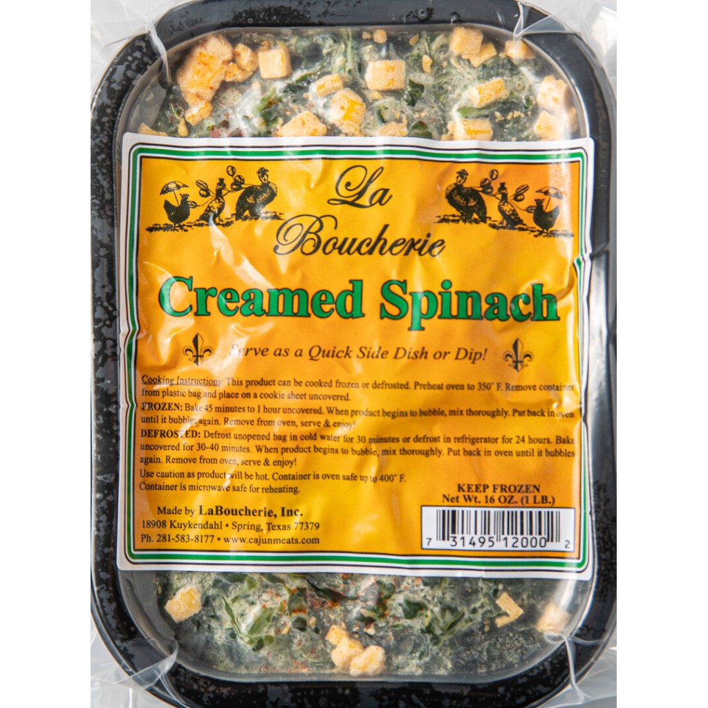 La Boucherie Creamed Spinach