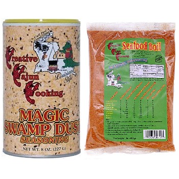 Creative Cajun Cooking Magic Swamp Dust & Seafood Boil Bundle