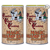 Creative Cajun Cooking Magic Swamp Dust Seasoning 8 oz Pack of 2