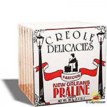 Creole Delicacies Original Pralines (Box of 6)