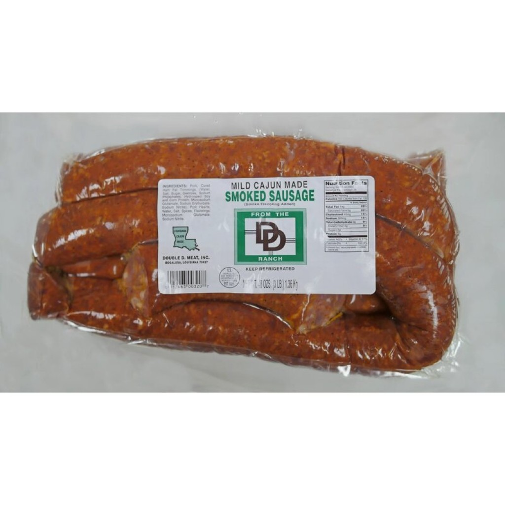 Double D Cajun Smoked Sausage