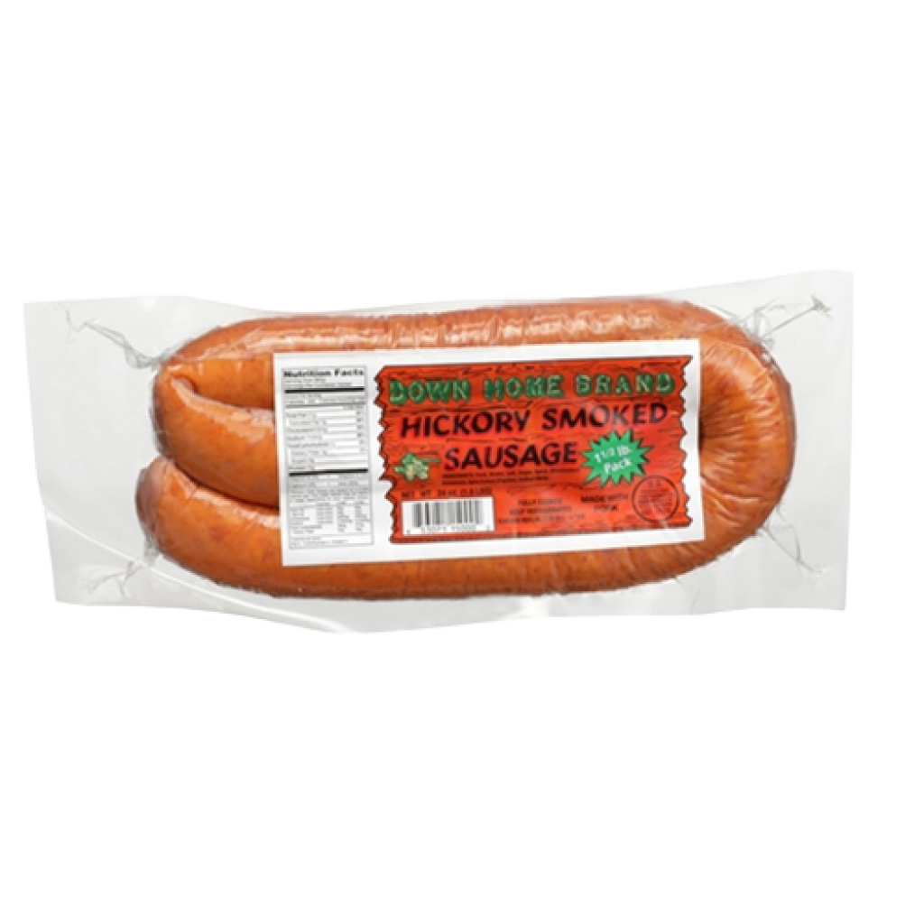 Down Home Hickory Original Smoked Pork Sausage